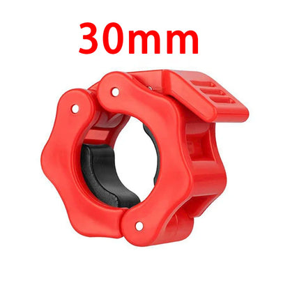 1Pcs Spinlock Collars Barbell Collar Lock Dumbell Clips Clamp Weight Lifting Bar Gym Dumbbell Fitness Body Building 25/28/30Mm