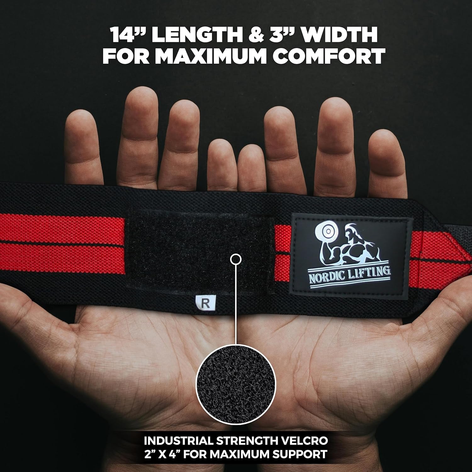 Wrist Wraps + Lifting Straps Bundle (2 Pairs) for Weightlifting, Cross Training, Workout, Gym, Powerlifting, Bodybuilding 