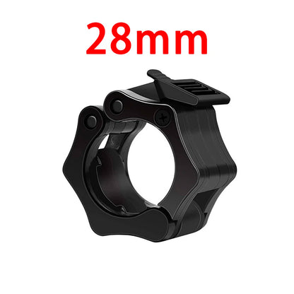 1Pcs Spinlock Collars Barbell Collar Lock Dumbell Clips Clamp Weight Lifting Bar Gym Dumbbell Fitness Body Building 25/28/30Mm