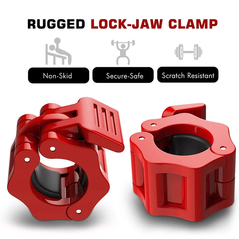 25/28/30/50Mm Spinlock Collars Barbell Collar Lock Clips Weight Lifting Bar Gym Dumbell Clamp Spring Clips Weight Lifting Lock