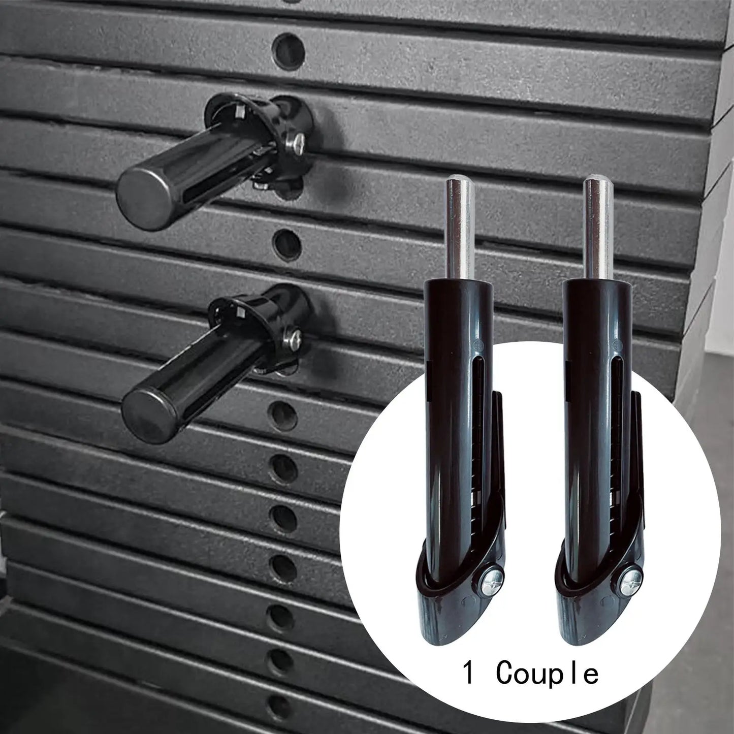 2/1Pcs Multifunctional Weight Stack Pin 10Mm Strength Training Fitness Gym Equipment Bodybuilding Replacement Accessories