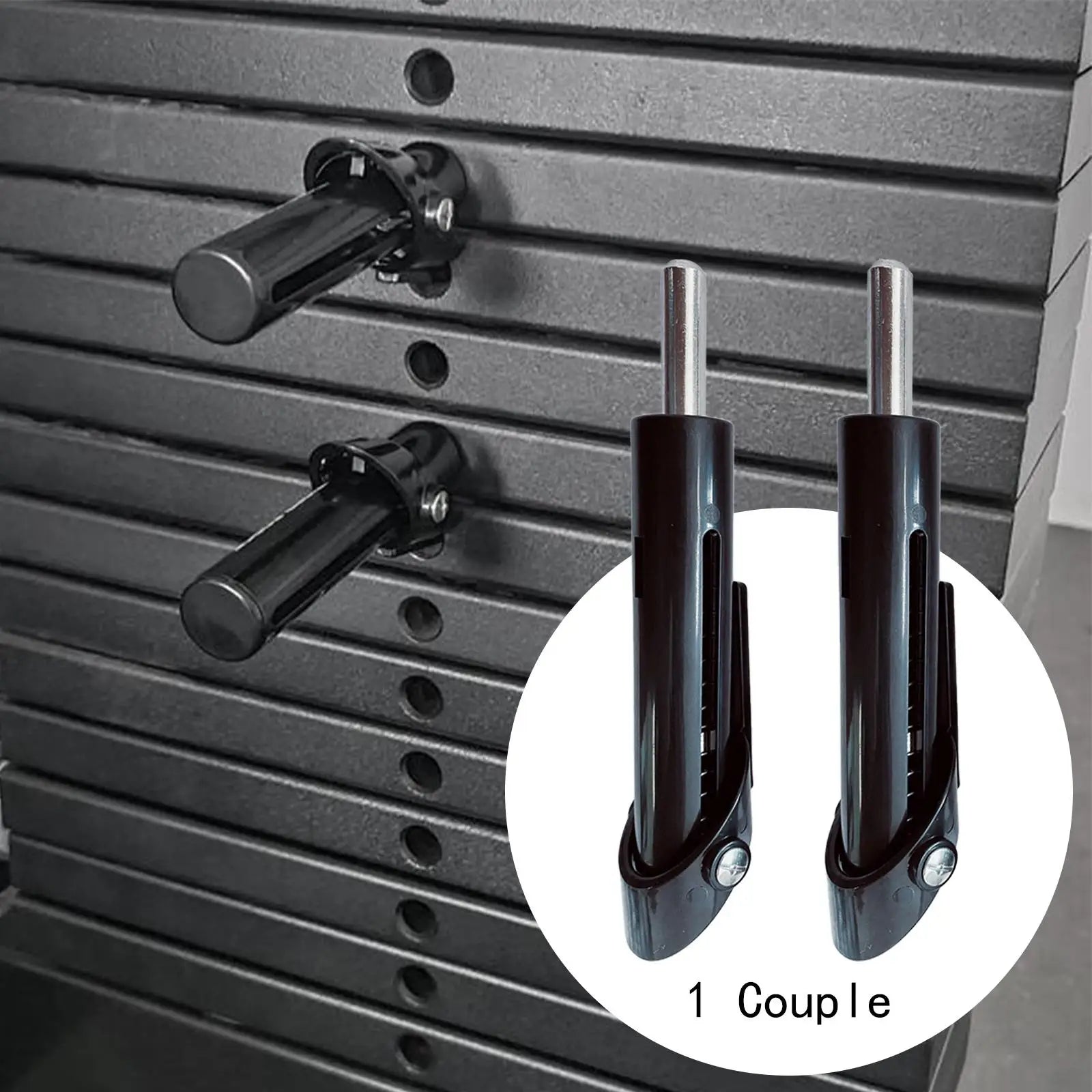 2/1Pcs Multifunctional Weight Stack Pin 10Mm Strength Training Fitness Gym Equipment Bodybuilding Replacement Accessories