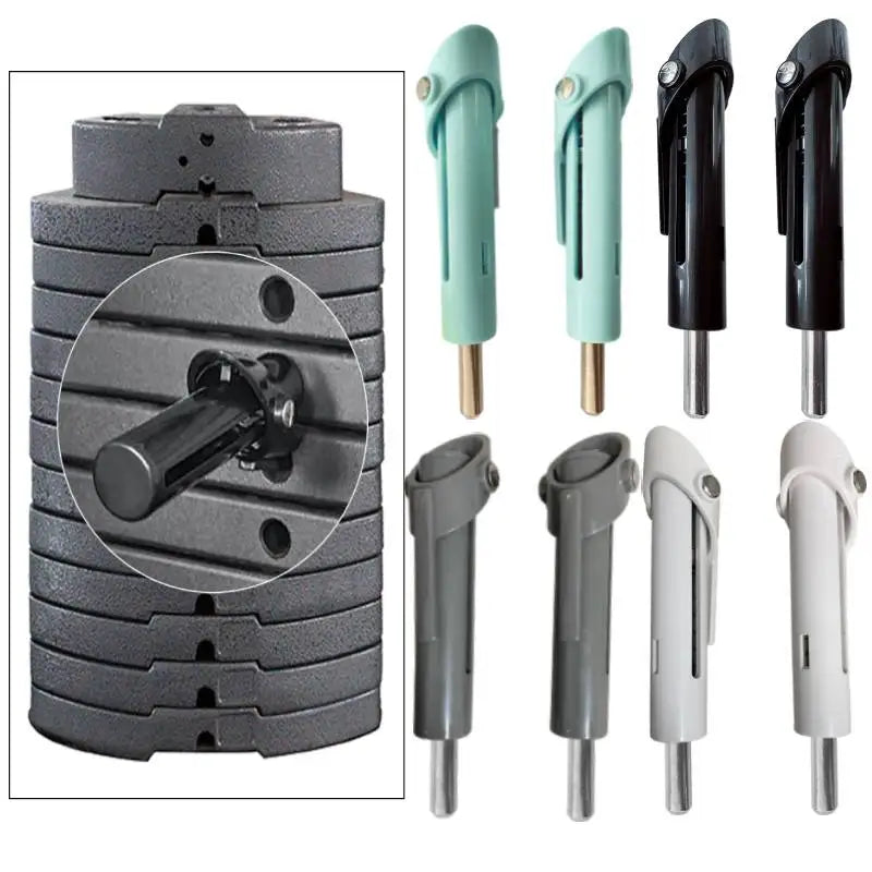 2/1Pcs Multifunctional Weight Stack Pin 10Mm Strength Training Fitness Gym Equipment Bodybuilding Replacement Accessories