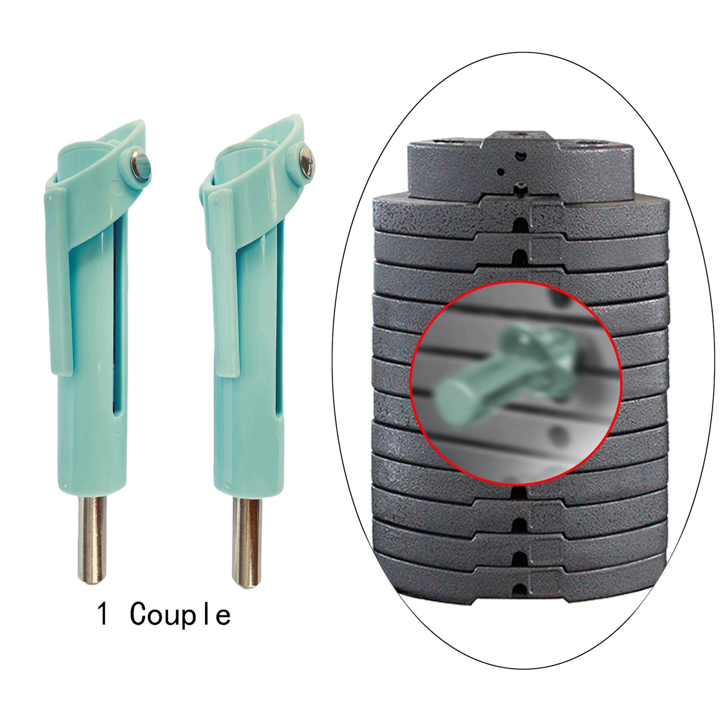 2/1Pcs Multifunctional Weight Stack Pin 10Mm Strength Training Fitness Gym Equipment Bodybuilding Replacement Accessories