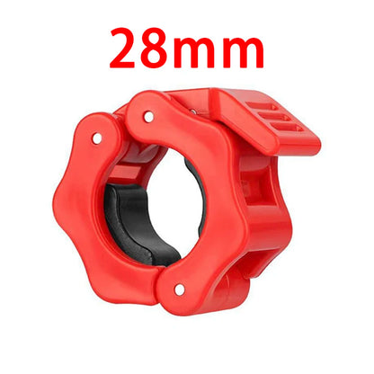 1Pcs Spinlock Collars Barbell Collar Lock Dumbell Clips Clamp Weight Lifting Bar Gym Dumbbell Fitness Body Building 25/28/30Mm