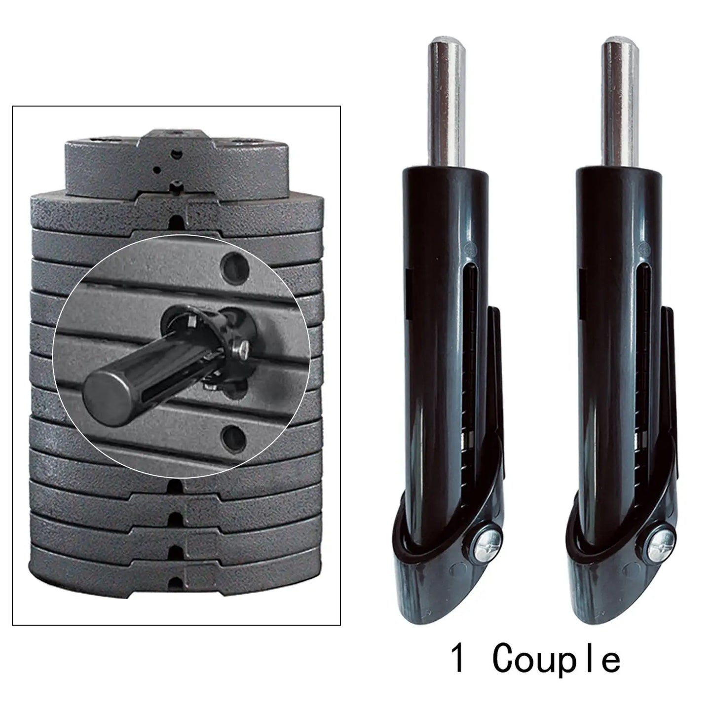 2/1Pcs Multifunctional Weight Stack Pin 10Mm Strength Training Fitness Gym Equipment Bodybuilding Replacement Accessories