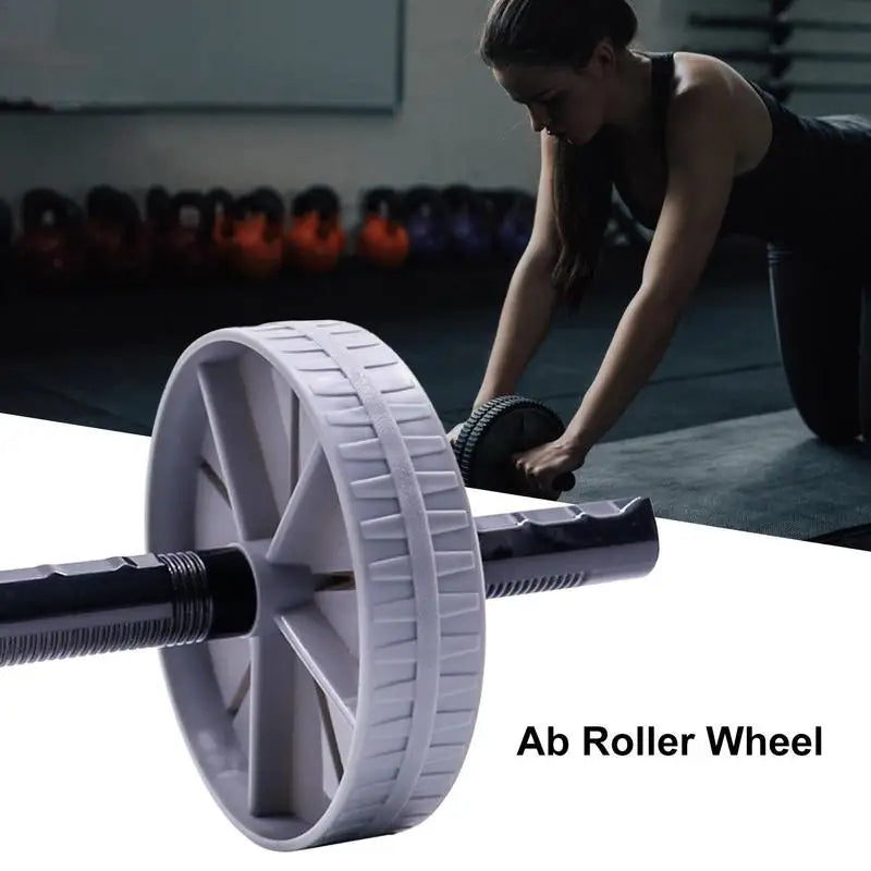 Abdominal Wheel Exercise Wheel 1 Wheel AB Roller with No Noise AB Workout Equipment for Men and Women Core Strength Training